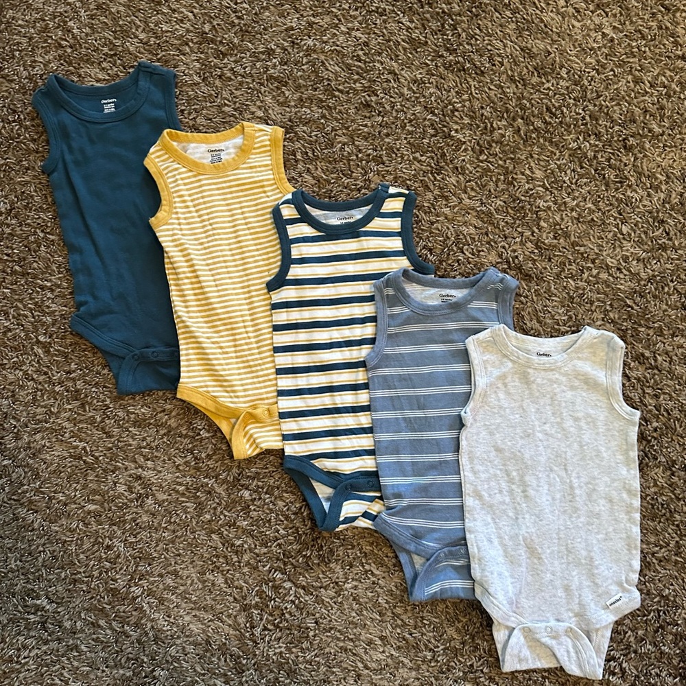 Gerber baby onesies